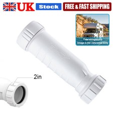 Waterless Self Sealing Waste Valve Inline Trap Bath Basin Caravan RV 62mm
