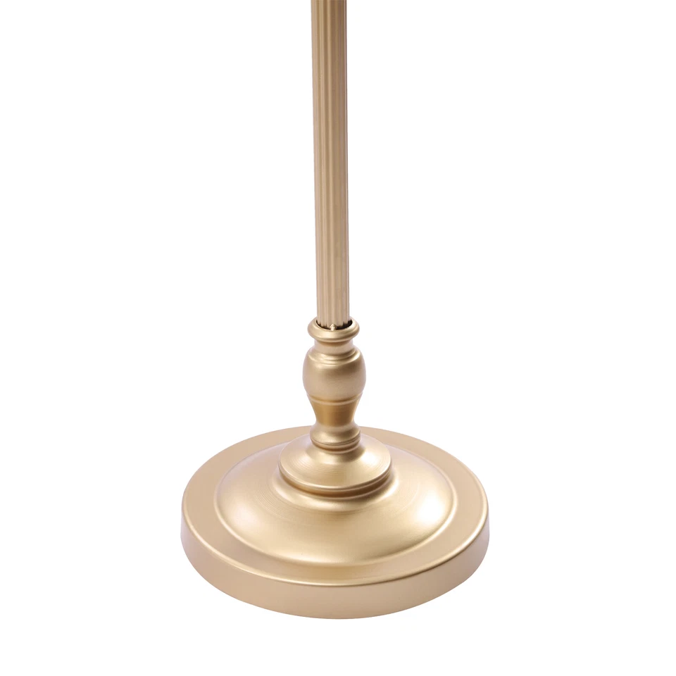 Candelabro antiguo de 50" 5 brazos soporte para velas mesa de boda centros de mesa dorados Foto 4 de 4