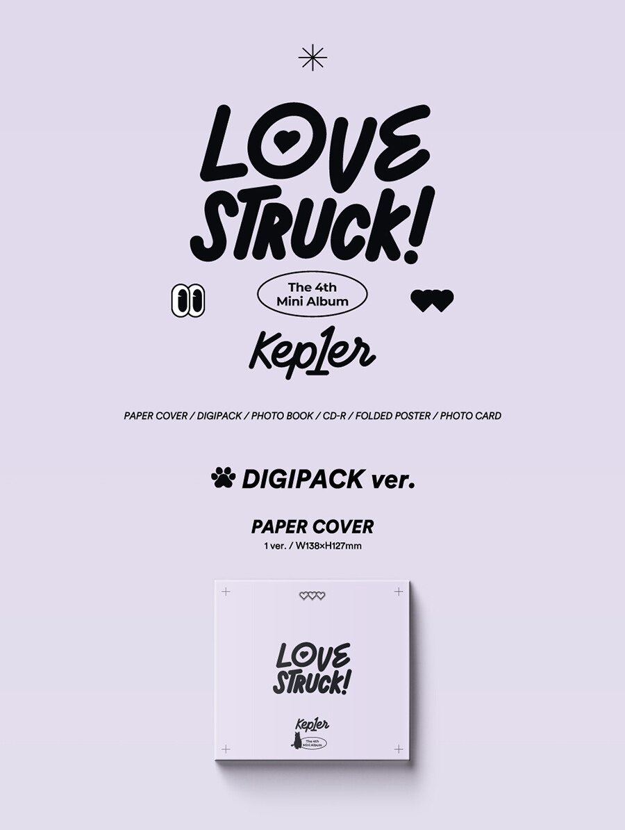 Kep1er アルバム KEP1ER LOVESTRUCK! The 4th Mini Album ( EYE CONTACT + LOVE