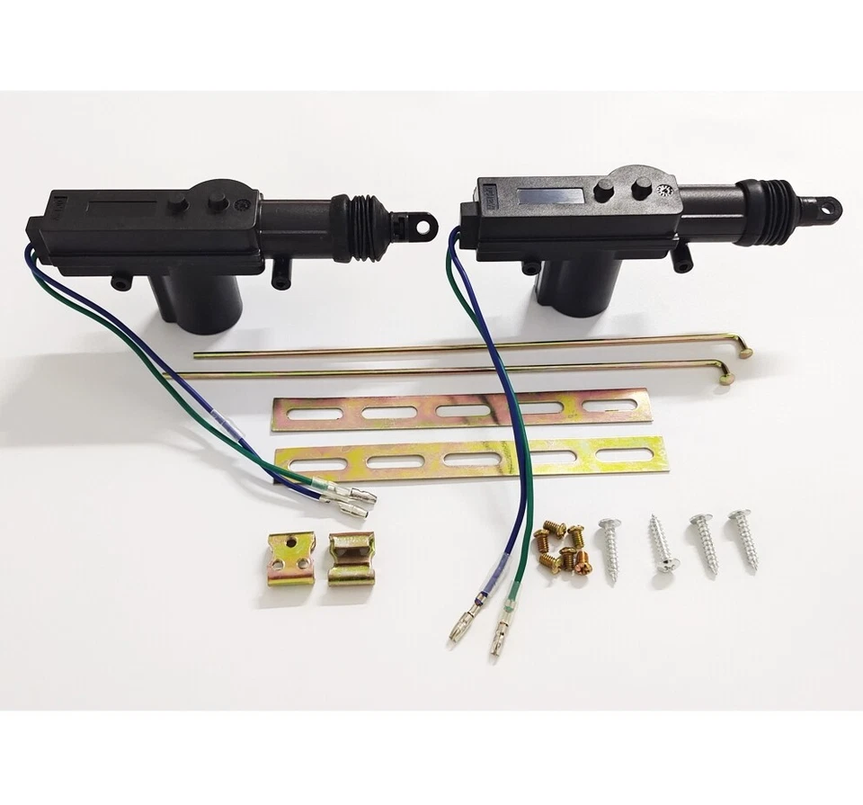 Actuador universal de desbloqueo de cerradura de puerta eléctrica de alta resistencia con motor automático de 2 cables 12 V para automóvil Foto 3 de 4