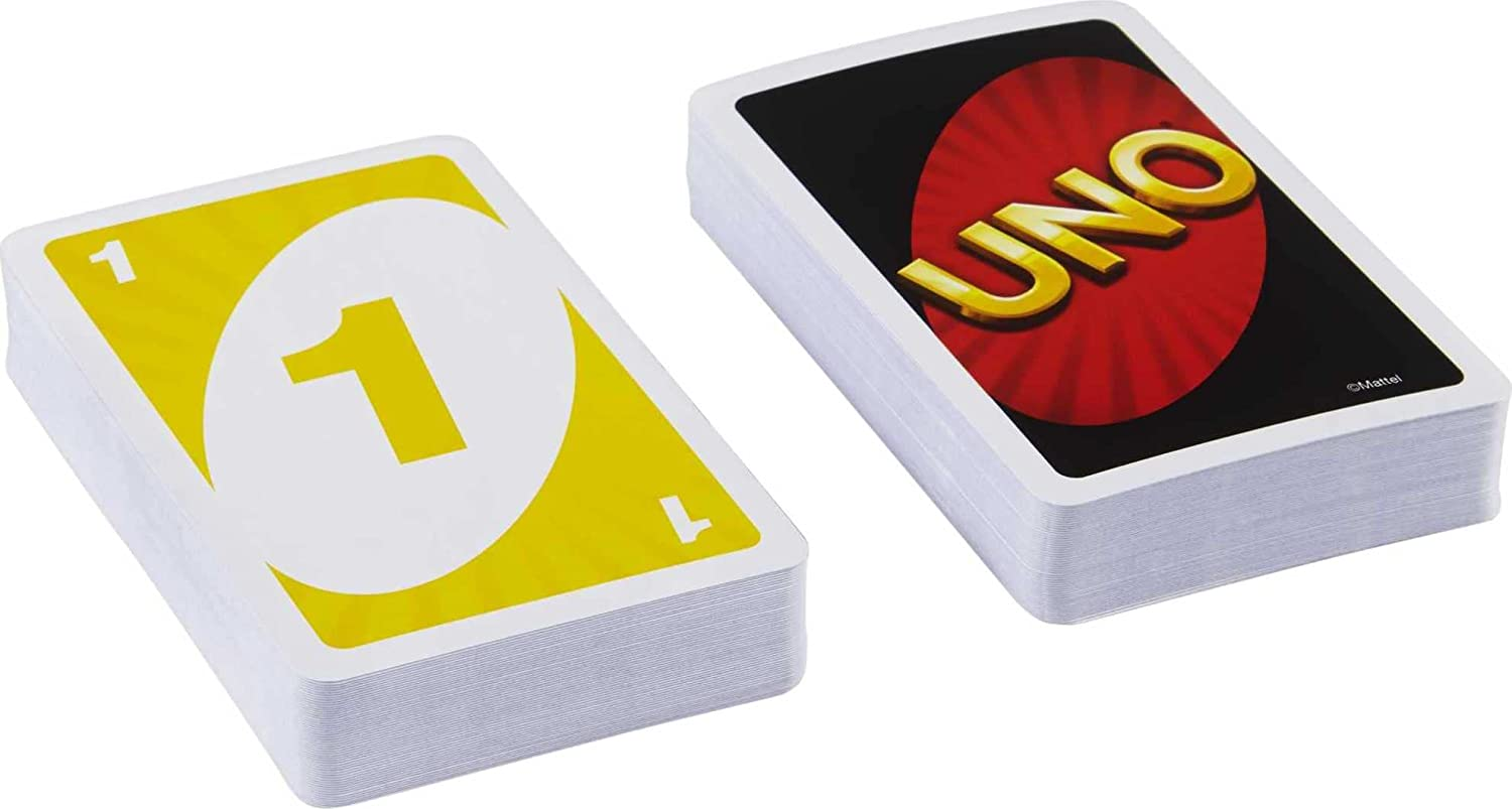 UNO Original - Juego de Cartas Familiar - Clásico - Baraja Multicolor de  112 Cartas - De 2 a 10 Jugadores - Para Niños y Adultos - Regalo para 7+  Años, W2087 UNO