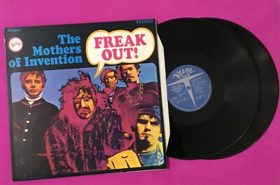Frank Zappa The Mothers Of Invention - Freak Out! 2 x Vinyl LP US Reissue EX