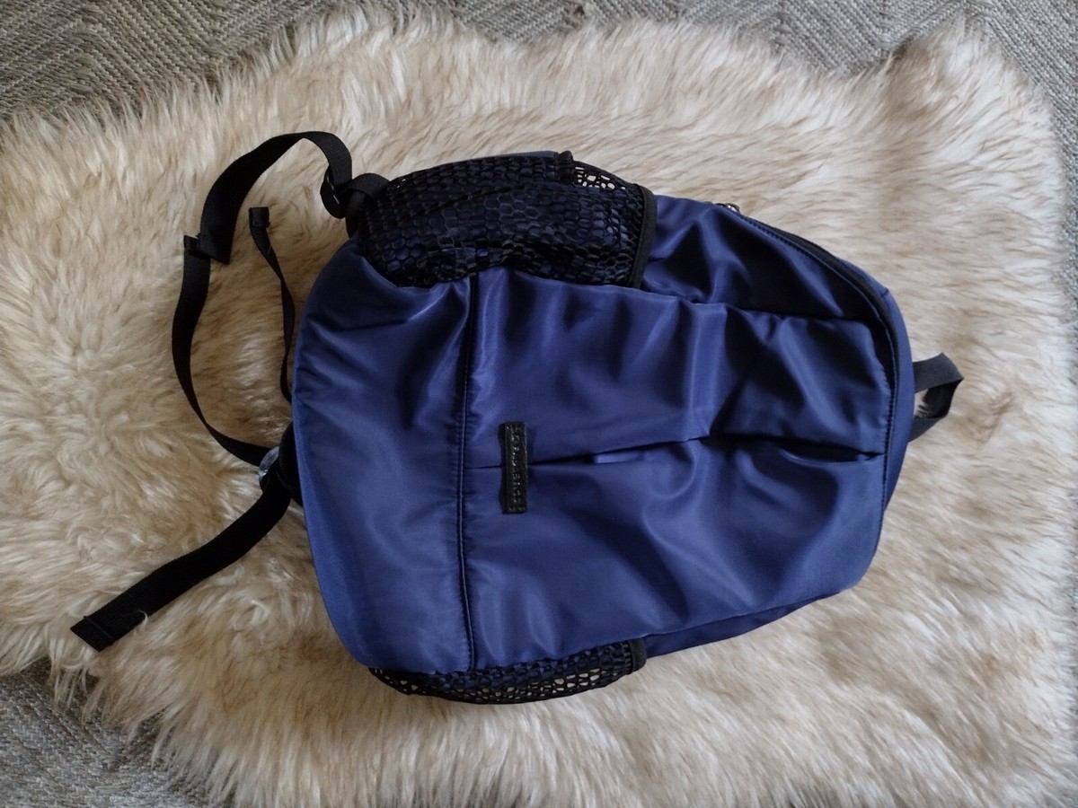 Fabletics The Radius Backpack  Blue‎ Workout Gym Lightweight Travel Classic Fabletics The Radius Backpack Blue Workout Gym Lightweight  main image 2