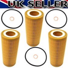 3Pcs Car Oil Filters For BMW X3 X5 X6 E83 E53 E70 E71 E72 3.0d xDrive 30d 35d
