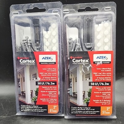 2) FASTENMASTER Hidden Cortex Screws System AZEK Vinyl Trim-2