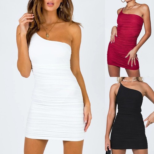 Bodycon Damen Kleid Täglich Hosenträger Leichtgewicht Nachtclub Plissiert