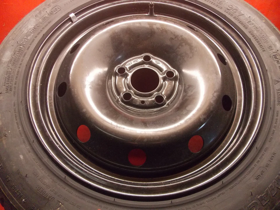 Renault Laguna II Ersatzrad Stahlfelge Reifen 6,5x16 ET50 205/55 R16 Felge - Bild 2 von 4