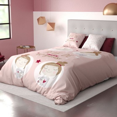 Bettbezug 140x200 + 1 Kissenbezug 100% Baumwolle Blogger