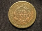 1848  #1 LARGE CENT TUFF DATE — photo 2