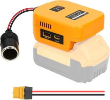 20V to 12V Step-Down Converter for Dewalt 20V Max for Power Battery Adapter