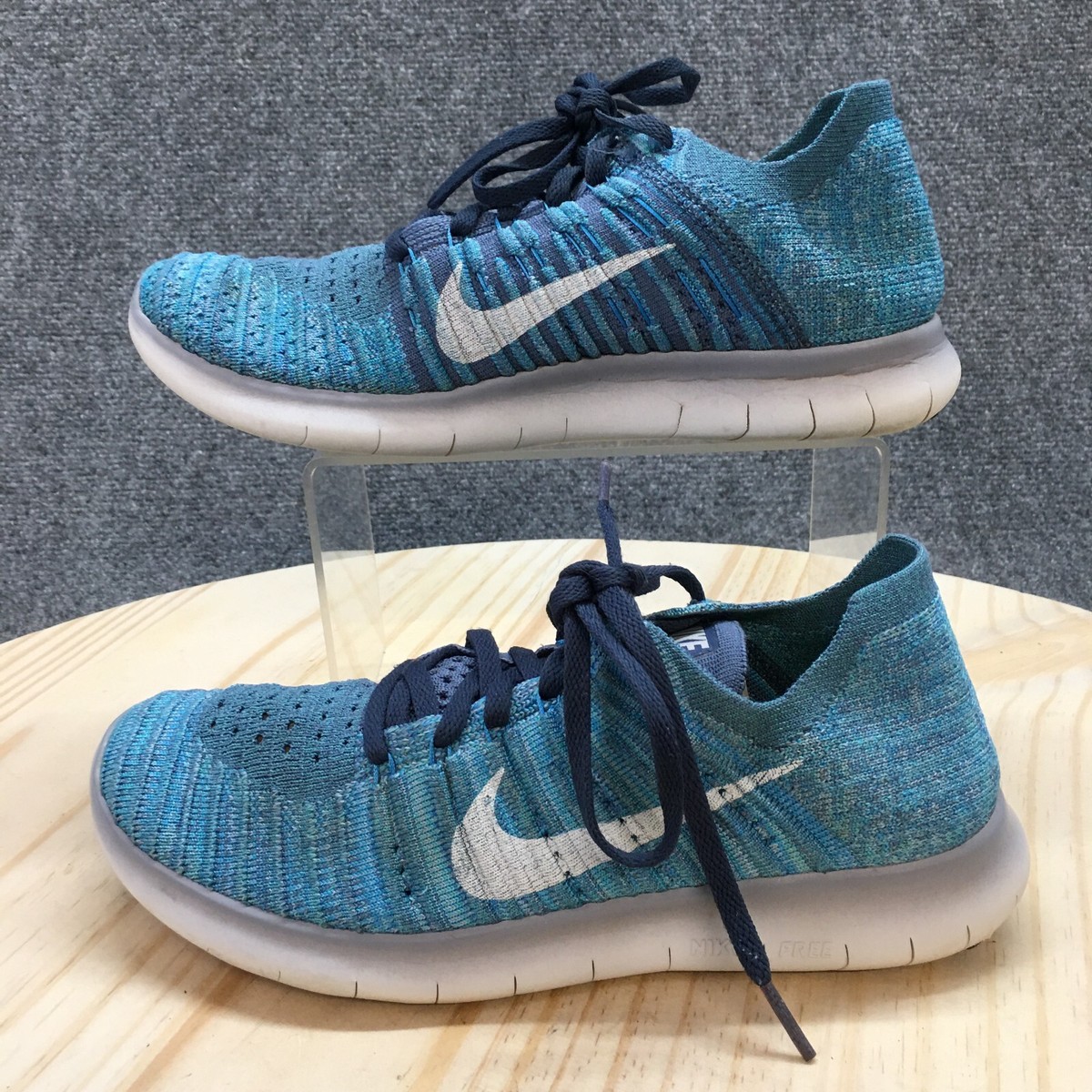 Ocean Fog Nike Flyknit 2017 Blue Nike Shoes Womens Free RN Flyknit