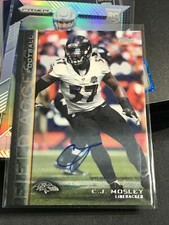  2015 Topps Field Access Autographs #13 C.J. Mosley ravens!
