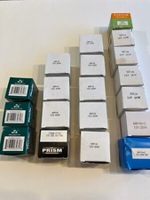20 MR-16 HALOGEN LIGHT BULBS GU BASE LOW VOLTAGE 12V LANDSCAPE assorted