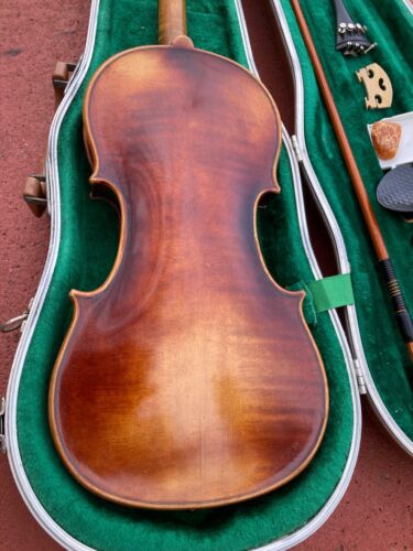 Vintage 3/4 Größe E.R. PFRETZSCHNER KOPIE ANTONIUS STRADIVARIUS GEIGE - Bild 5 von 21