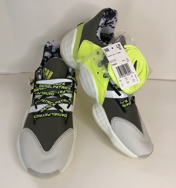 Size 10 - adidas Harden Vol. 4 x Daniel Patrick Legacy Green 2020 for sale online | eBay