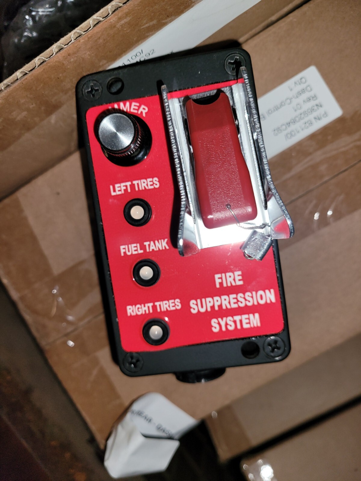 MRAP-MAXXPRO FIRETRACE 821100 3692084C91 FIRE SUPPRESSION SYSTEM CONTROL BOX