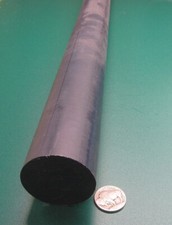 Noryl En265 Round Rod, Black 1.75