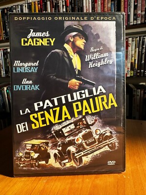 DIE PATROUILLE DER FURCHTLOSEN (1935) DVD NEU mit James Cagney SCHWARZ