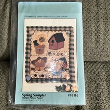Spring Sampler - Applique Pattern Packet #10116- Donna & Kenna - NEW/Uncut