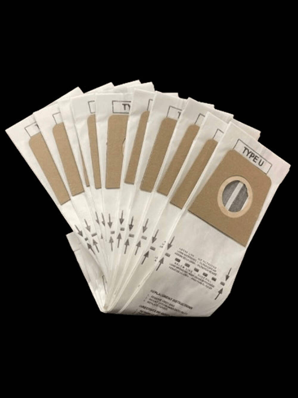 VacBagsUSA® Replacement Vacuum Cleaner Bags For Dirt Devil® Style U