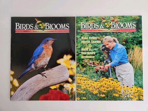 Birds & Blooms Magazine Bulk Art Job Lot 11 Birding Gardening Hobby 2001-2002 - Picture 3 of 7