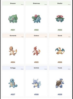 Pokodex Binder 1025 Pokemon zum Ausdrucken auf Deutsch Datei DINA4 126 Seiten 