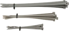 MOOSE RACING CABLE TIES MSE GREY 30PK 2404-0588