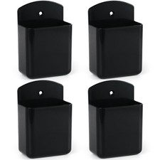 4 Pcs Remote Control Holder Wall Mount, TV Controller Holder, Self Adhesive R...