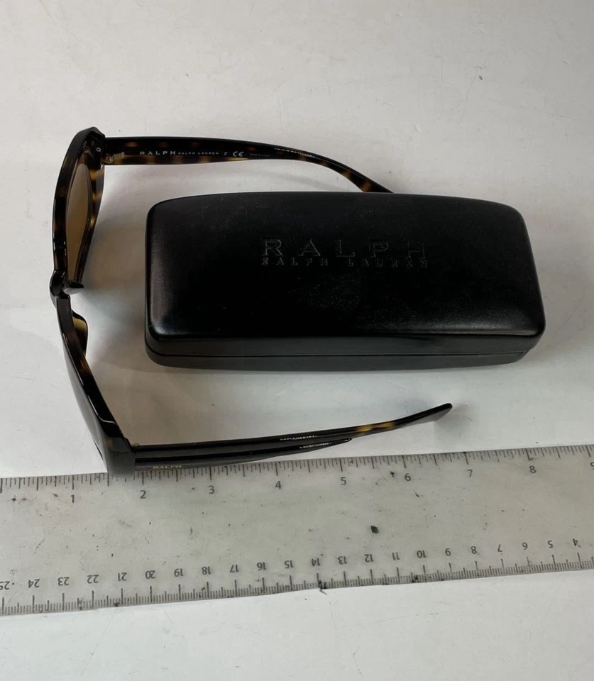 Ralph Lauren Tortoise Brown Eyewear Sunglasses - Size Women's Large - Image 3 of 4