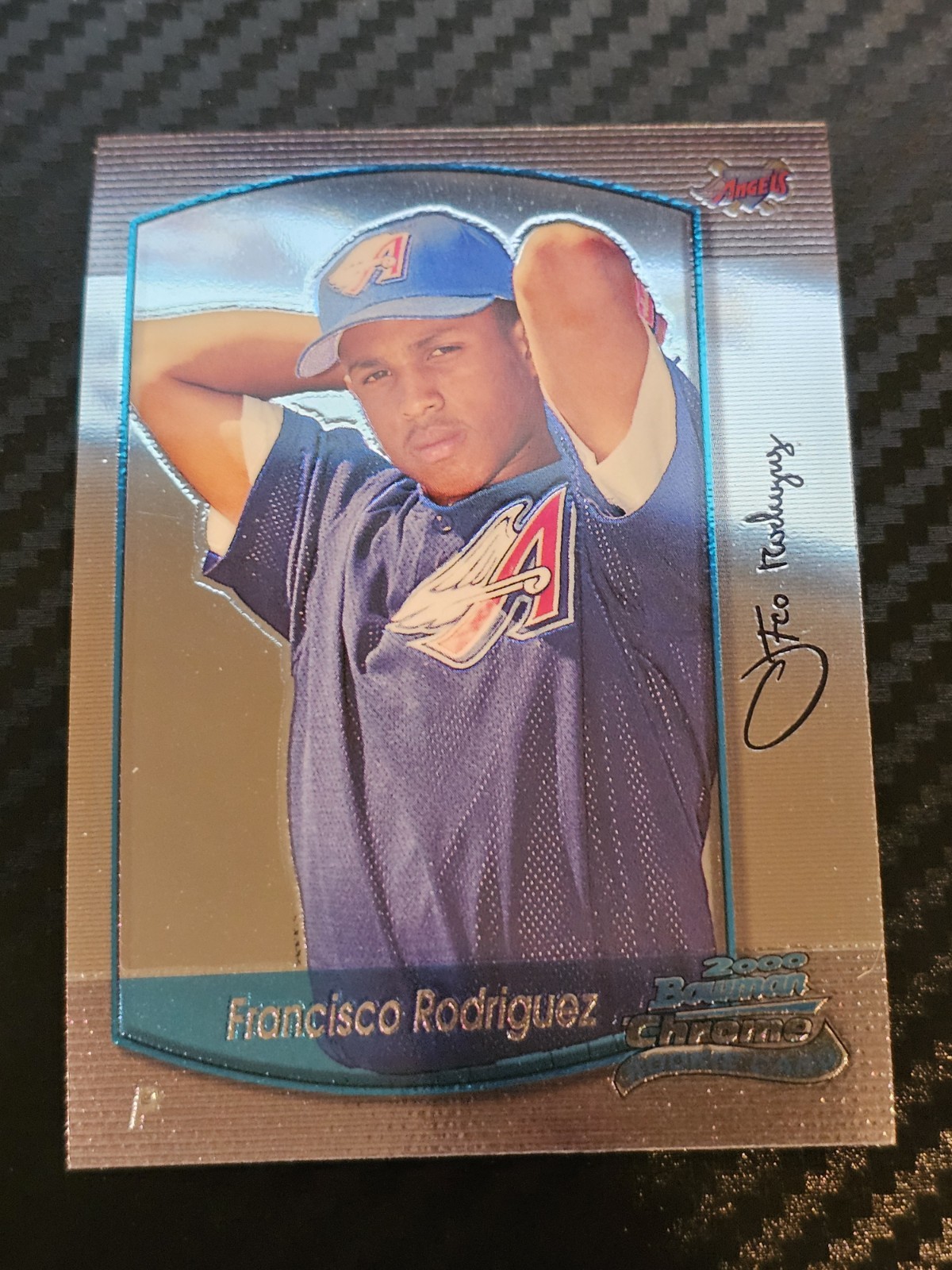 2000 Bowman Chrome - Francisco Rodriguez #321 (RC) Anaheim Angels