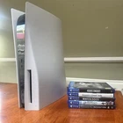 Sony PlayStation 5 825 GB White Disc Console + Game bundle