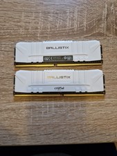 Crucial Ballistix 16GB DDR4-2666 Weiß, 2x8GB BL8G26C16U4W