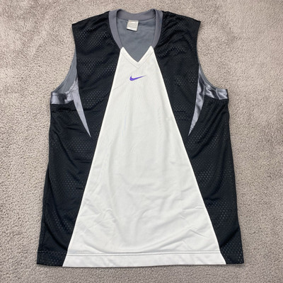 Vtg Nike Kobe Bryant Shirt Mens M Black Purple Mamba Tank Top