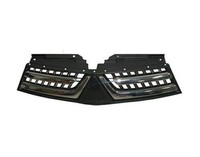 Gitter Grill Vorne FÜR Mitsubishi L200 4WD 2010-2015 VERCHROMT-SCHWARZ