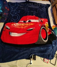 Disney Lightning McQueen Plush Throw Blanket