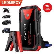Car Jump Starter 8000A Jumper Starter Battery Pack For Up to10.0L Gas10L Diesel