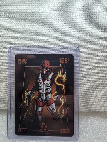 2025 Bo Jackson Battle Arena Alpha Update - Bayou #BF-138 Fire Battlefoil
