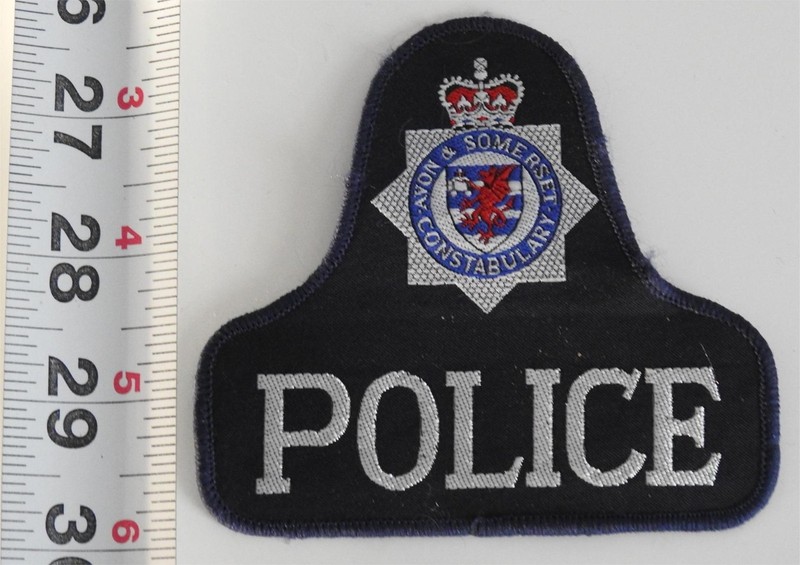 BRITAIN  Avon & Somerset Constabulary Police patch