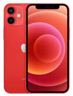 Apple iPhone 12 mini - 128 GB - (PRODUCT)RED (Unlocked) - Acceptable Condition