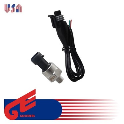 1/8 NPT 5V Fuel Pressure Transducer or Sender Connector 300Psi for Oil Air Water