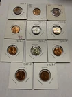 Lincoln Wheat Cent Lot of AU S Mint 11 Coins
