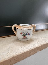 Vintage Made in Japan Lusterware Sugar Bowl From Tea Set Collectable Porcelain ￼