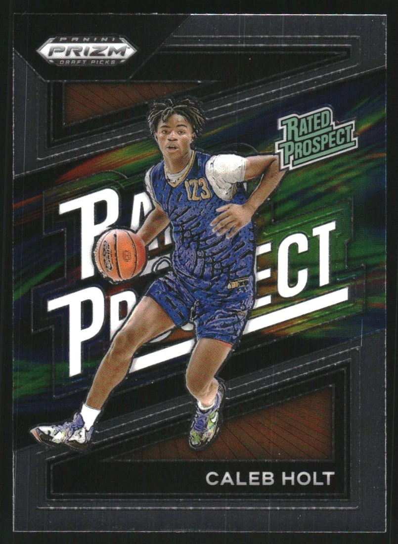 Caleb Holt trading card