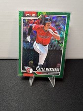  Topps Series 1 2026 Kyle Manzardo Green 20/99 #309 Cleveland Guardians Baseball