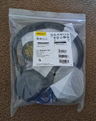 Jabra EVOLVE 20 MS Stereo Black USB Professional Headset with Easy Call NEW