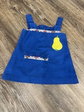 Vintage Chocolate Soup Size 4t Girls Jumper Dress In VGUC with pocket detail