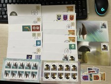 Lituanie Lietuva gros lot de FDC, timbres etc MNH. 1997.