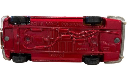 Corgi Rolls Royce Corniche Diecast Car Toy From Herrods Dept Store In London - Picture 3 of 3