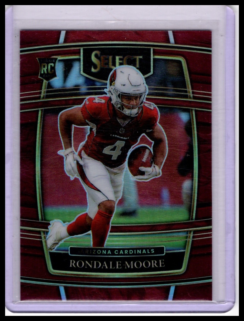 2021 Panini Select #58 Rondale Moore Maroon Prizm #/149