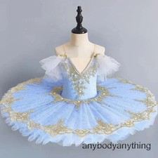 Girls Tutu Ballerina Party Dress Women Kids Adult Child Ballet Dance Costume